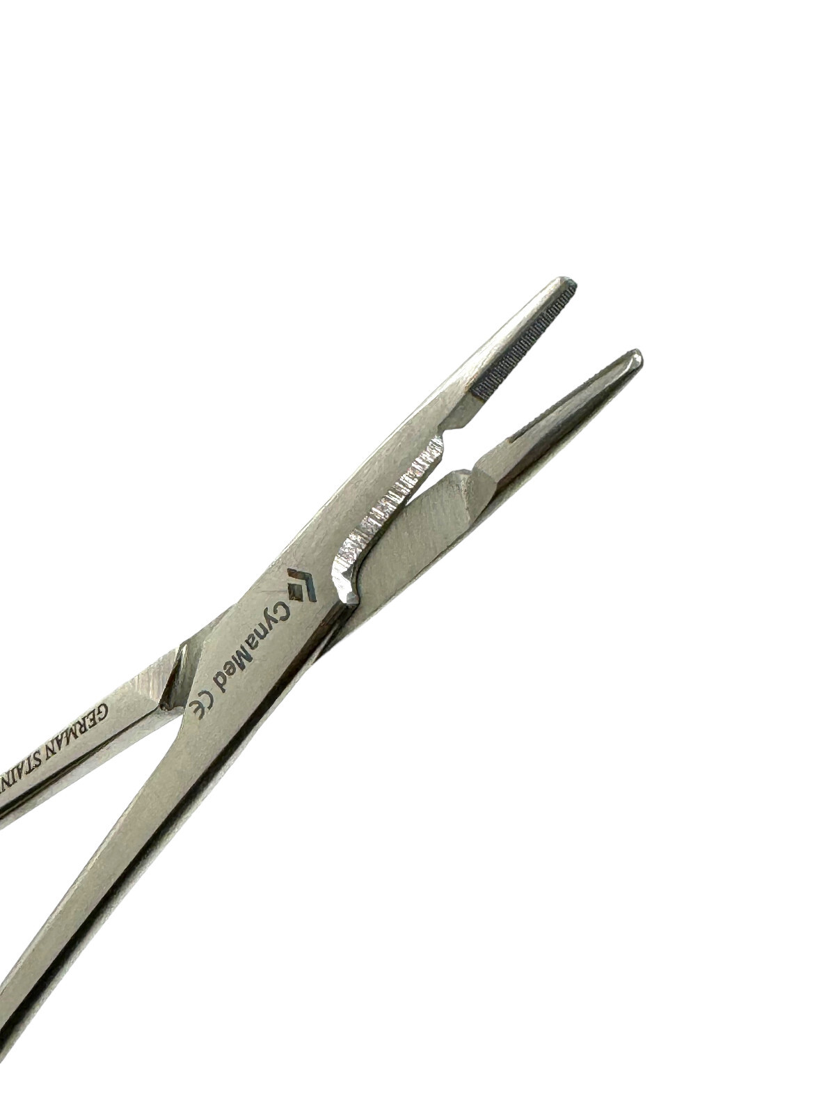 Olsen Hegar Needle Holder 5″ To 7.5″ Serrated With Tungsten Carbide Inserts