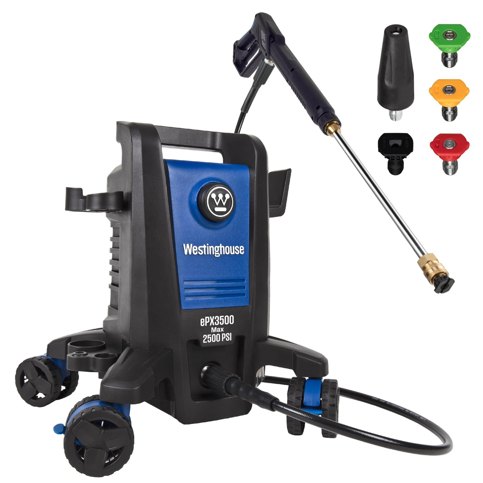 Westinghouse ePX3500 Electric Pressure Washer 2500PSI 1.76GPM 5-Nozzle Set