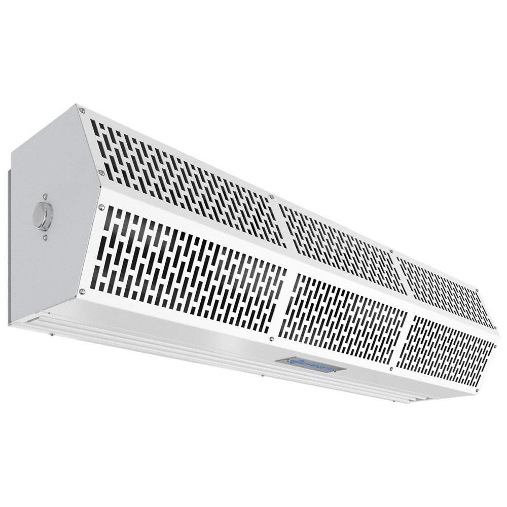 BERNER SLC07-1036AC-G Low Profile Air Curtain,8 In. D 6JGF7