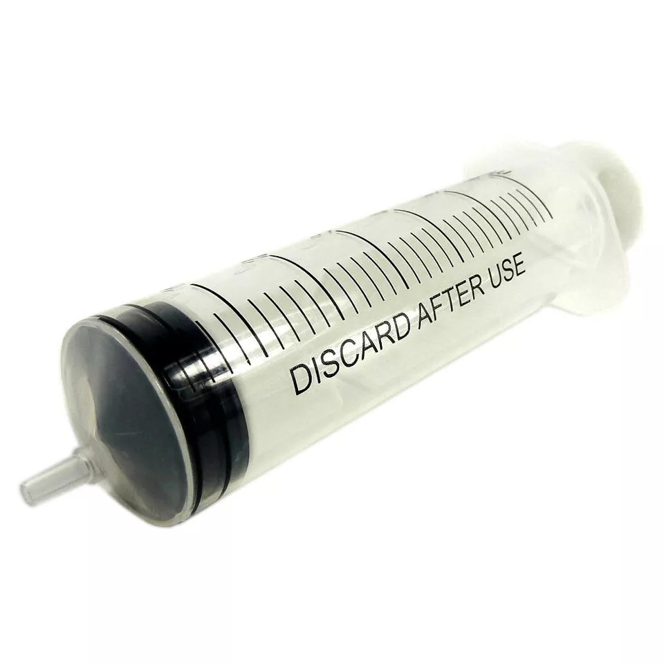 3x 60ml/2oz Plastic Syringe Sterile Plant Water Animal Feeder Individual SEALED