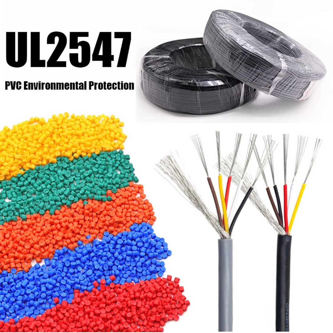 2/3/4/5/6~/8-Core Shielded Audio Headphone Signal Cable 18-30AWG Tin Copper Wire