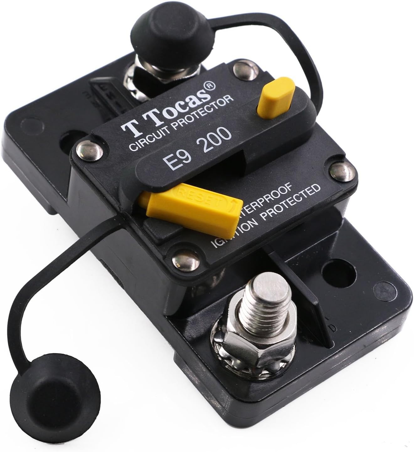 200 Amp Circuit Breaker with Manual Reset 12V48V Dc Waterproof 200A Amp Breakers