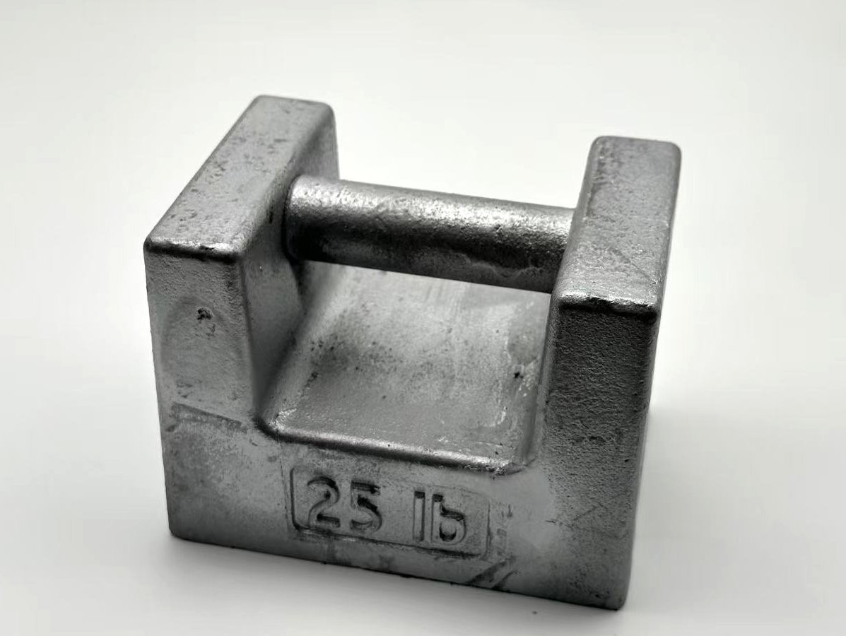 25 LB Cast Iron Calibration Weight