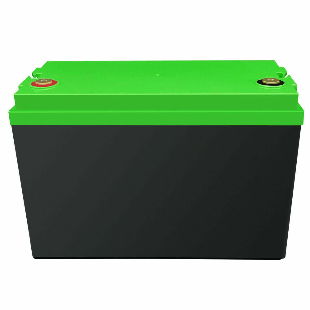 100Ah LiFePO4 Deep Cycle 12V Lithium Ion Battery For Solar RV Boat Off-Grid Cart