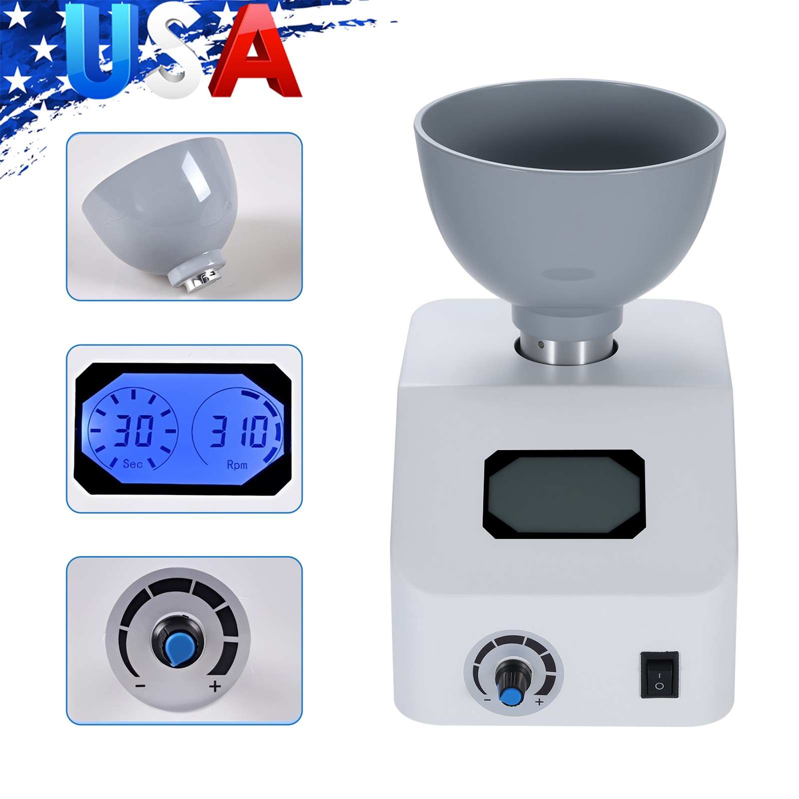 High-End Dental Printing Die Mixer Machine Alginate Dentistry Tools