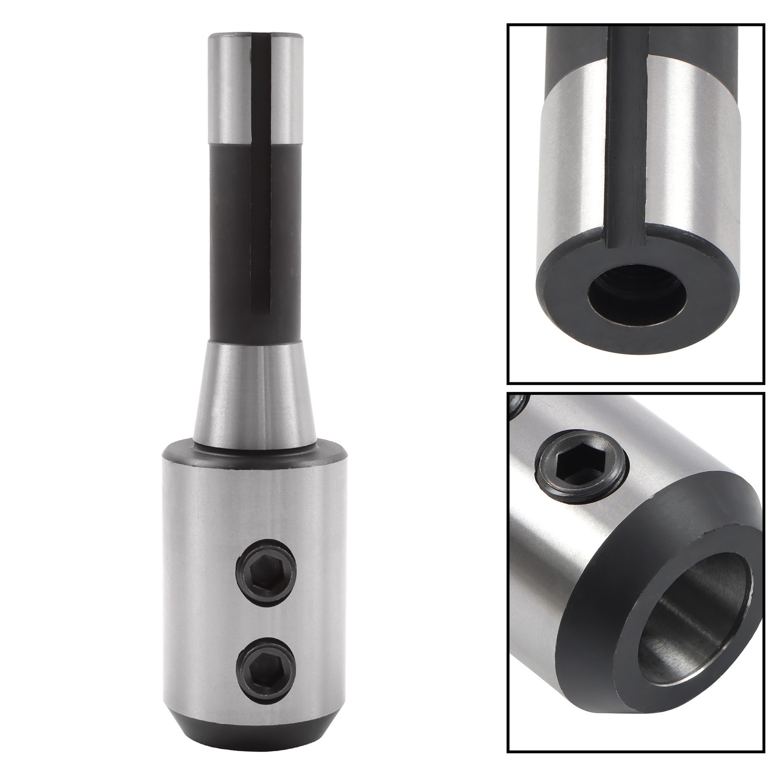 1 Inch Hardened Steel End Mill Holder R8 Shank Adapter Milling Cutter Set