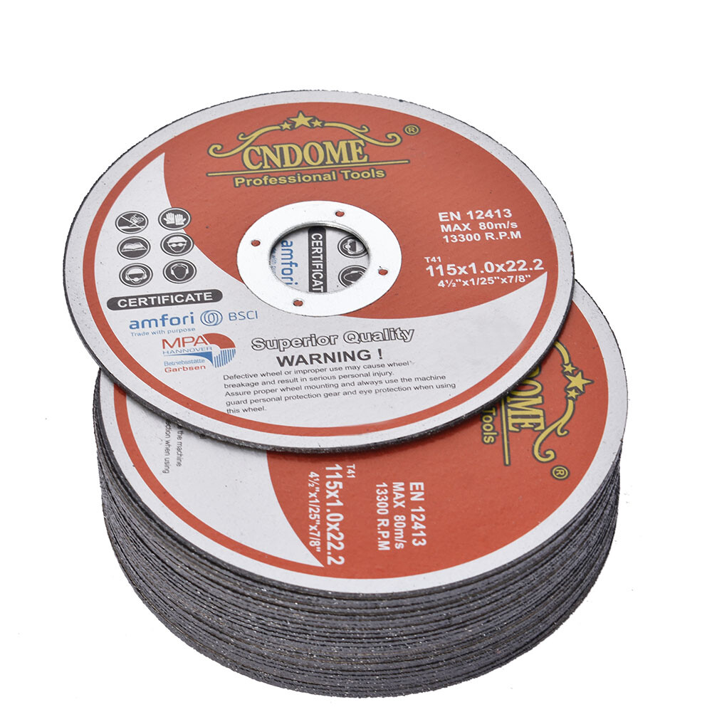 50 Pack 4-1/2″x.0.40″x7/8″ Cut-off Wheel – Metal & Stainless Steel Cutting Discs