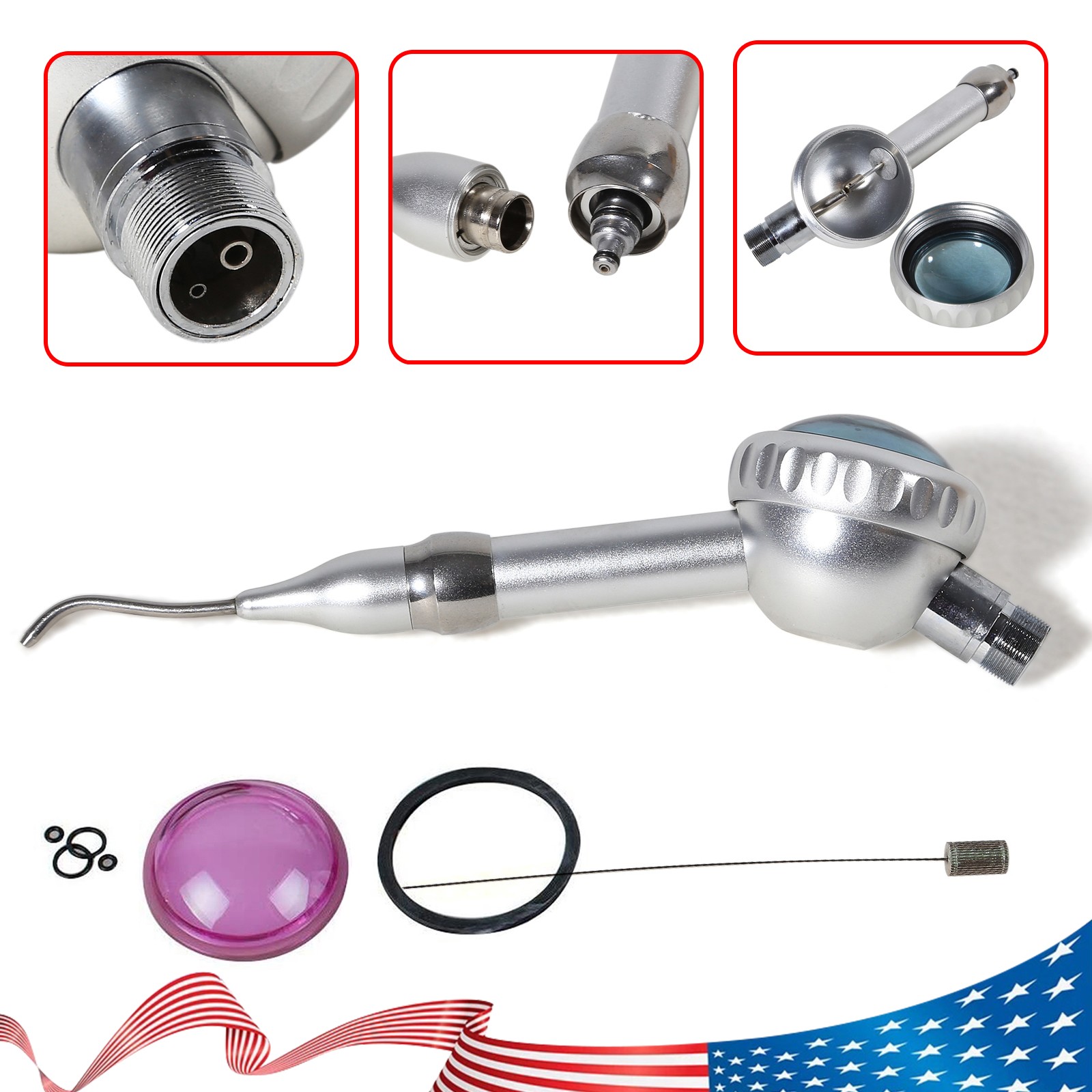 Dental Materials Air Prophy Sandblaster Use Sand Gun Air Polisher Odontologia 2H
