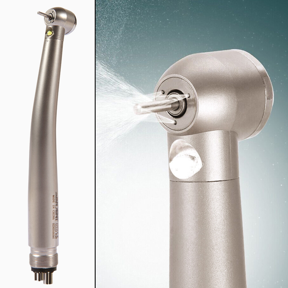 Dental LED E-generator Fiber Optic High Speed Handpiece 2Holes 4Holes NSK Style