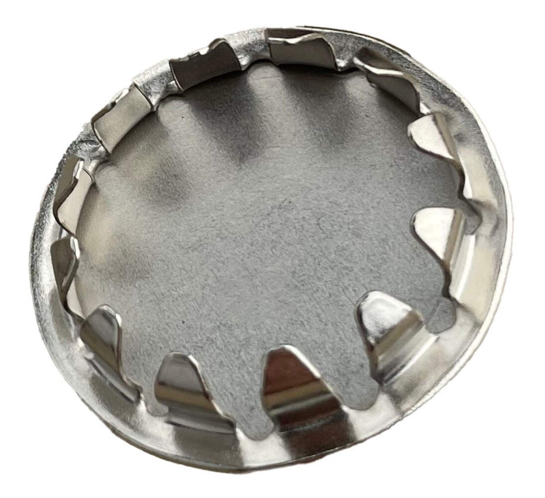 (4 PACK) 15/16″ Nickel Plated Metal Hole Plugs for .031″-.078″ metal SP-938-NK