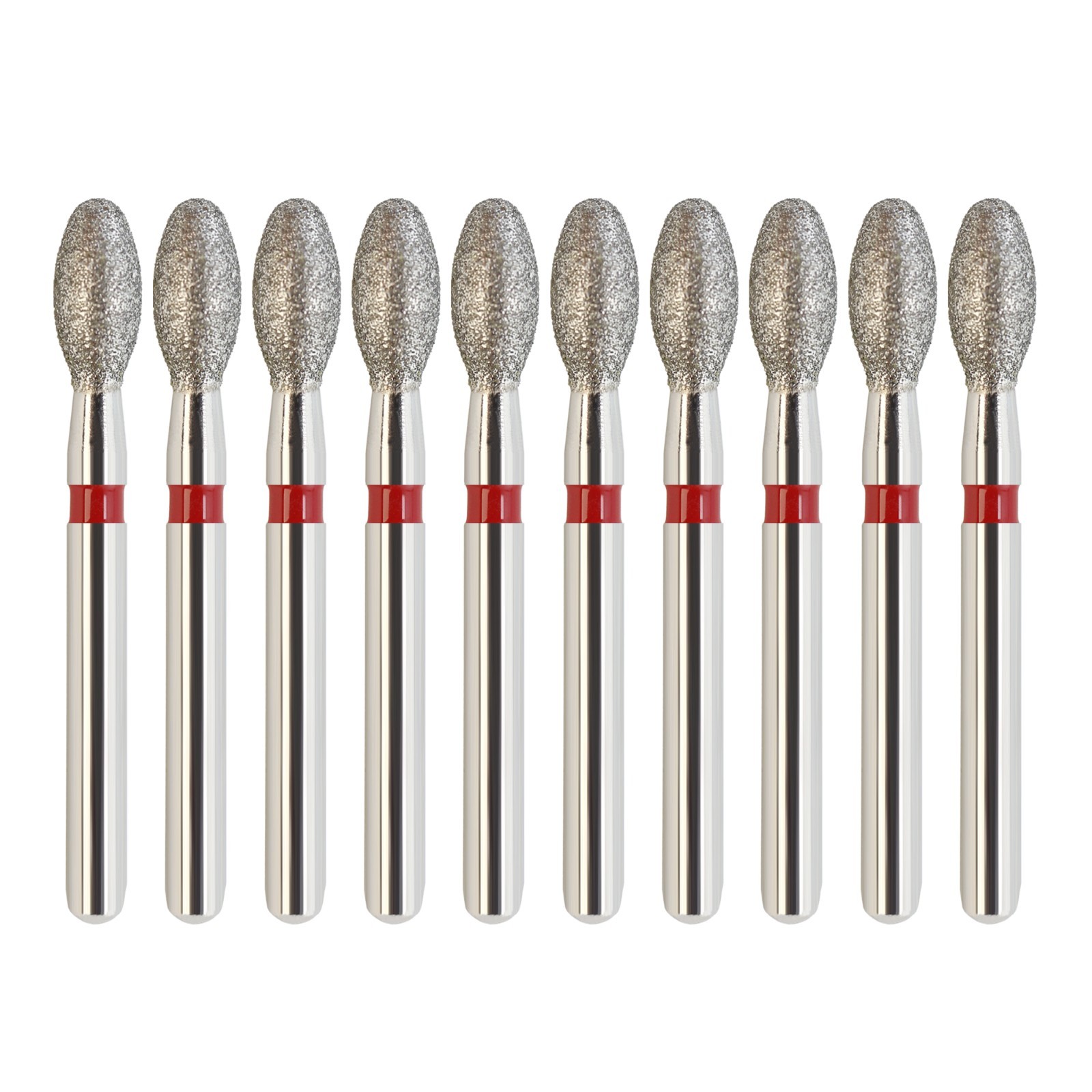 Dental Football Diamond Burs Red Yellow Green Multi-Use Friction Grip FG 368 379