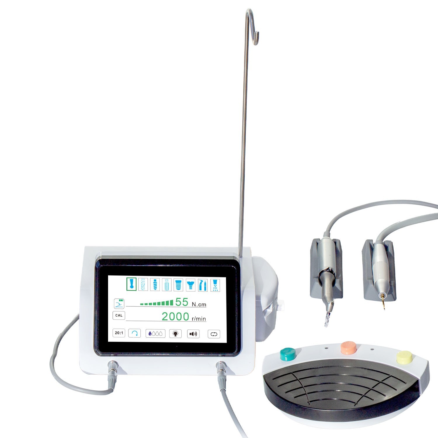 AZDental 2in1 Piezo Surgery Bone Cutter System/Surgical Implant Motor System LED