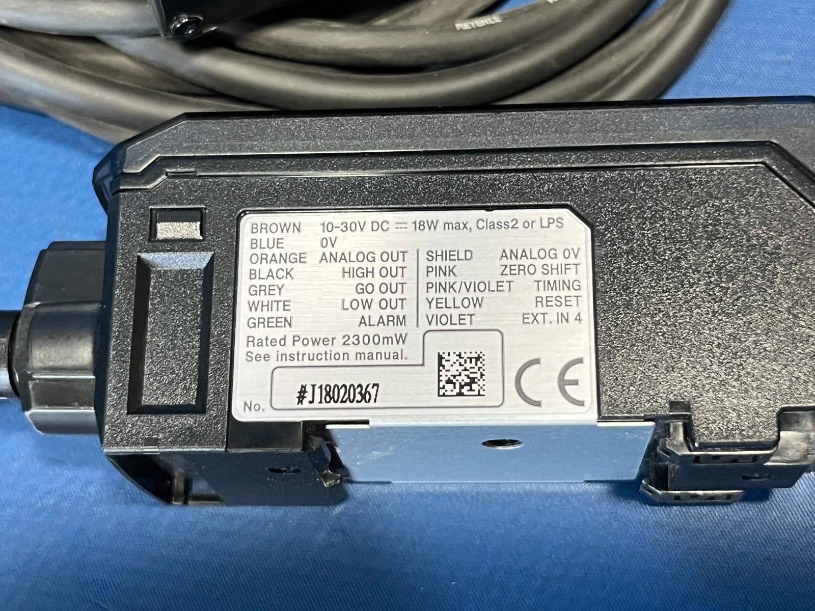 KEYENCE IL-600 SENSOR & AMPLIFIER IL-1000