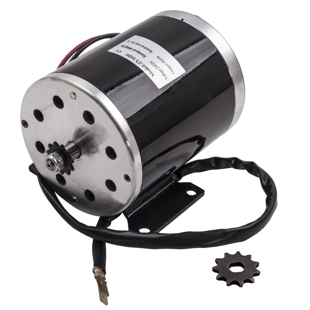 107.5mm 24VDC Motor Electric Brushed Motor For E-Scooter Electric Bike Go–kart