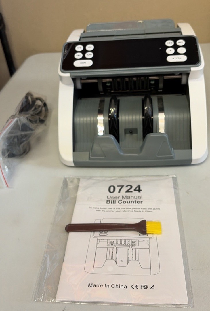 O724 Bill Counter Machine 1000 Bills/ Min