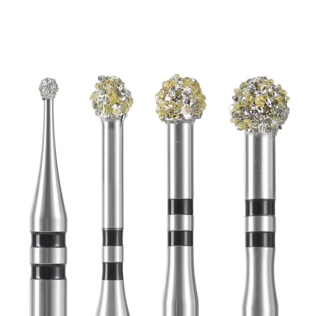 Dental Degranulation Burs Kit Osseous Debridement Soft Tissue Removal Diamond