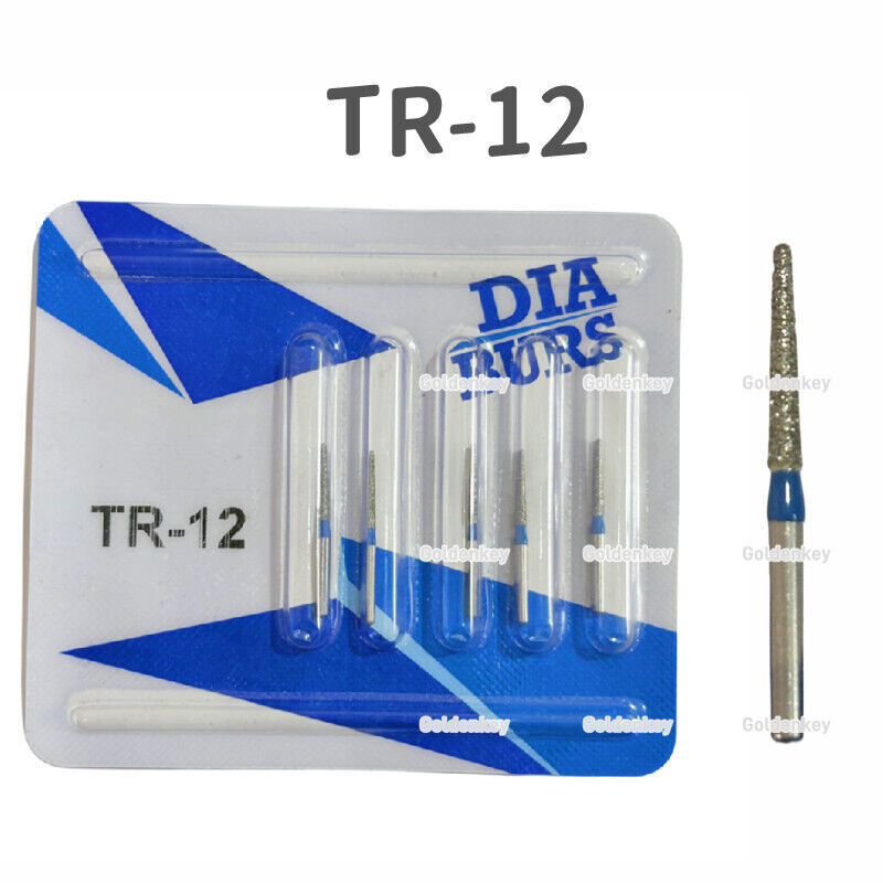 Dental Diamond Burs High Speed Handpiece Friction Grip DIA MANI TF TC TR WR BR