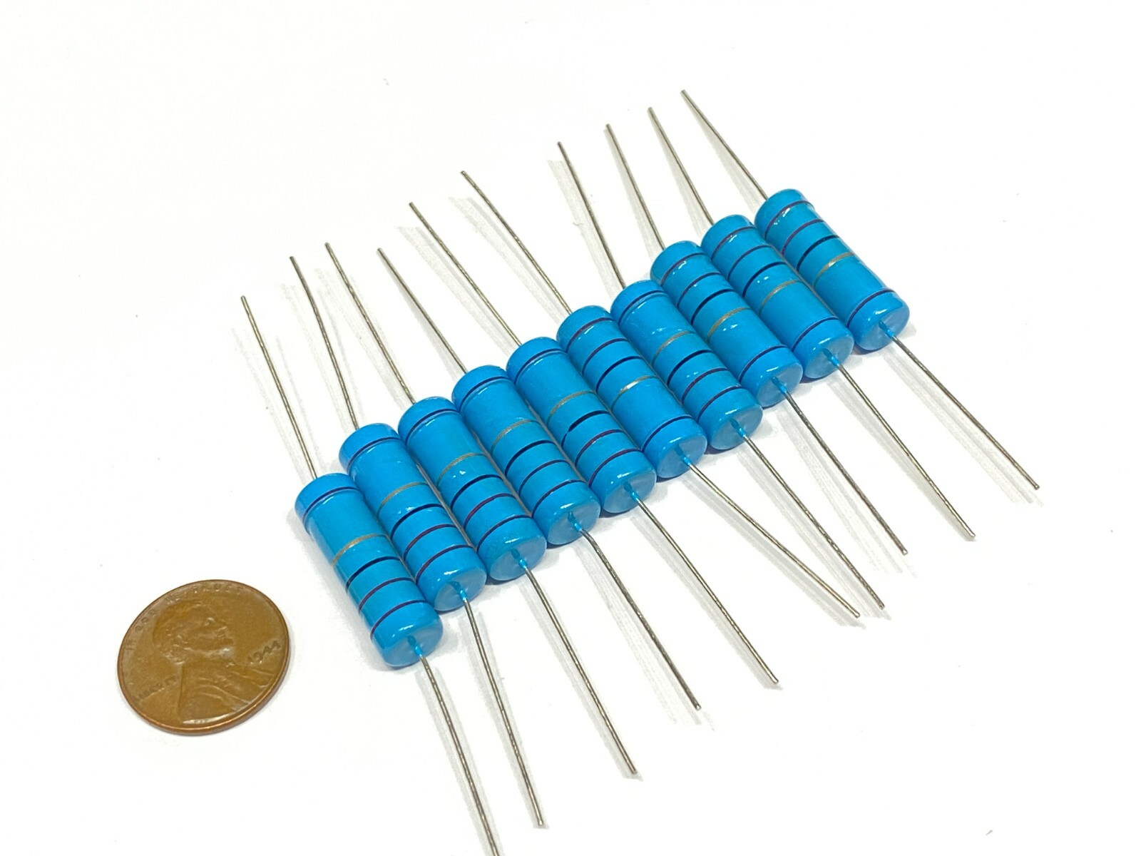 10 Pack 11 ohm Metal Oxide Film Resistor 5W 5 Watt ±1% Tolerance 10x G167