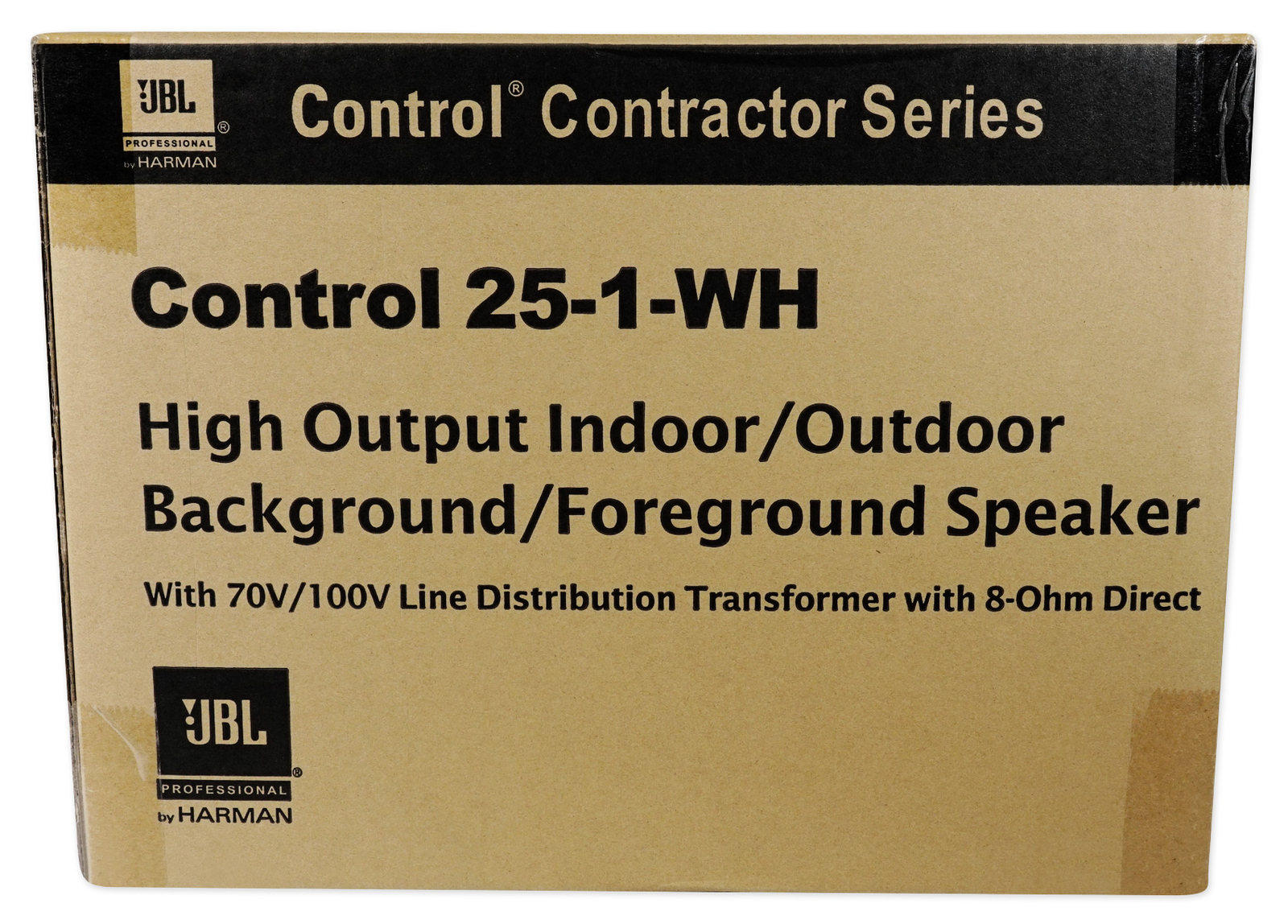 (4) JBL Control 25-1-WH 5.25″ 30w 70v Commercial Restaurant/Bar Wall Speakers
