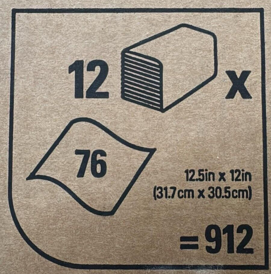 Wypall Brand X60 Multi Task Cleaning Cloth 34865 ~ 12PK ~ FAST SHIPPING ~ READ