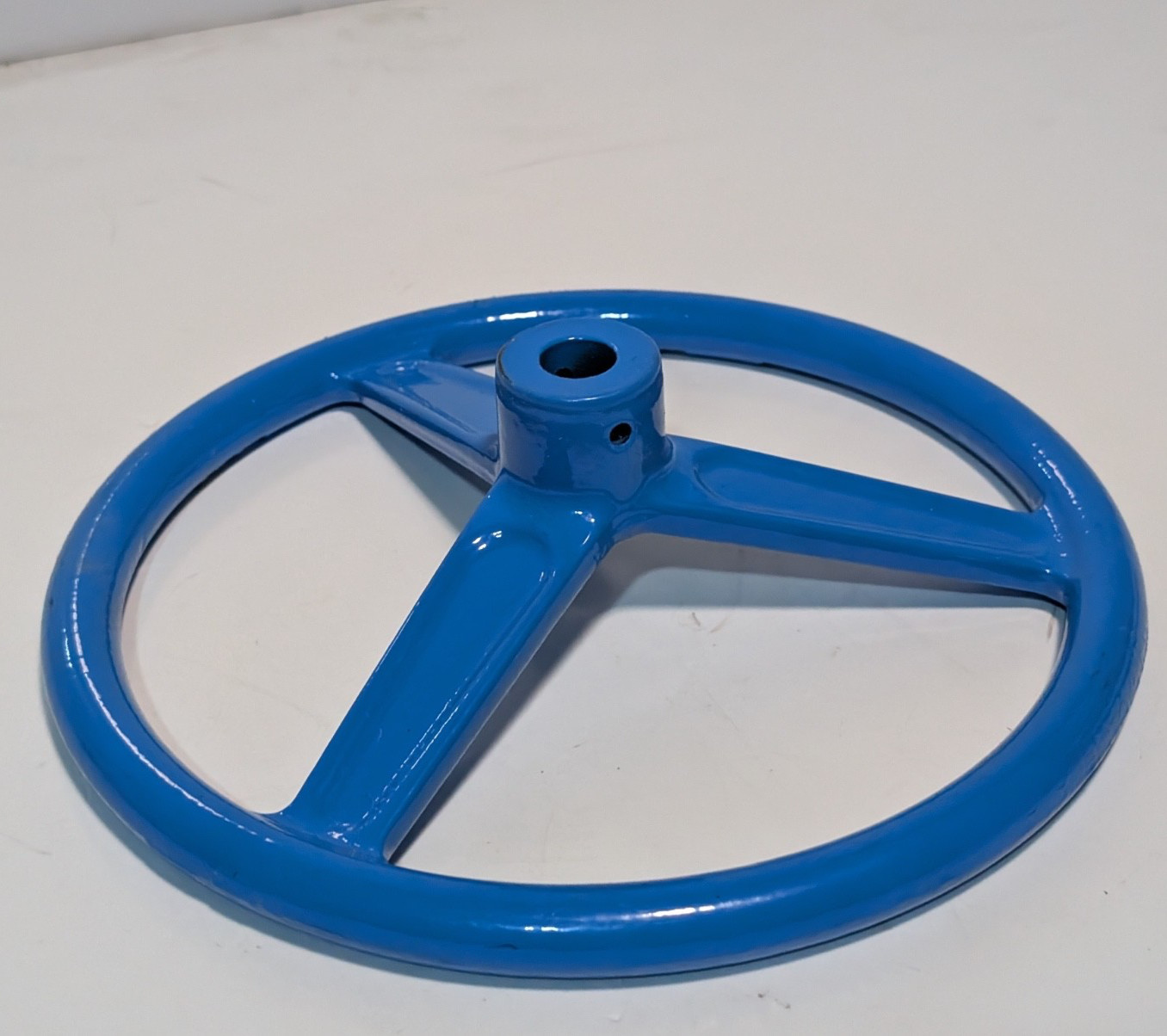 Steel Flanged Gate Valve Wheel Handle 11.25 in Diameter 0.75″ Bore, One Item