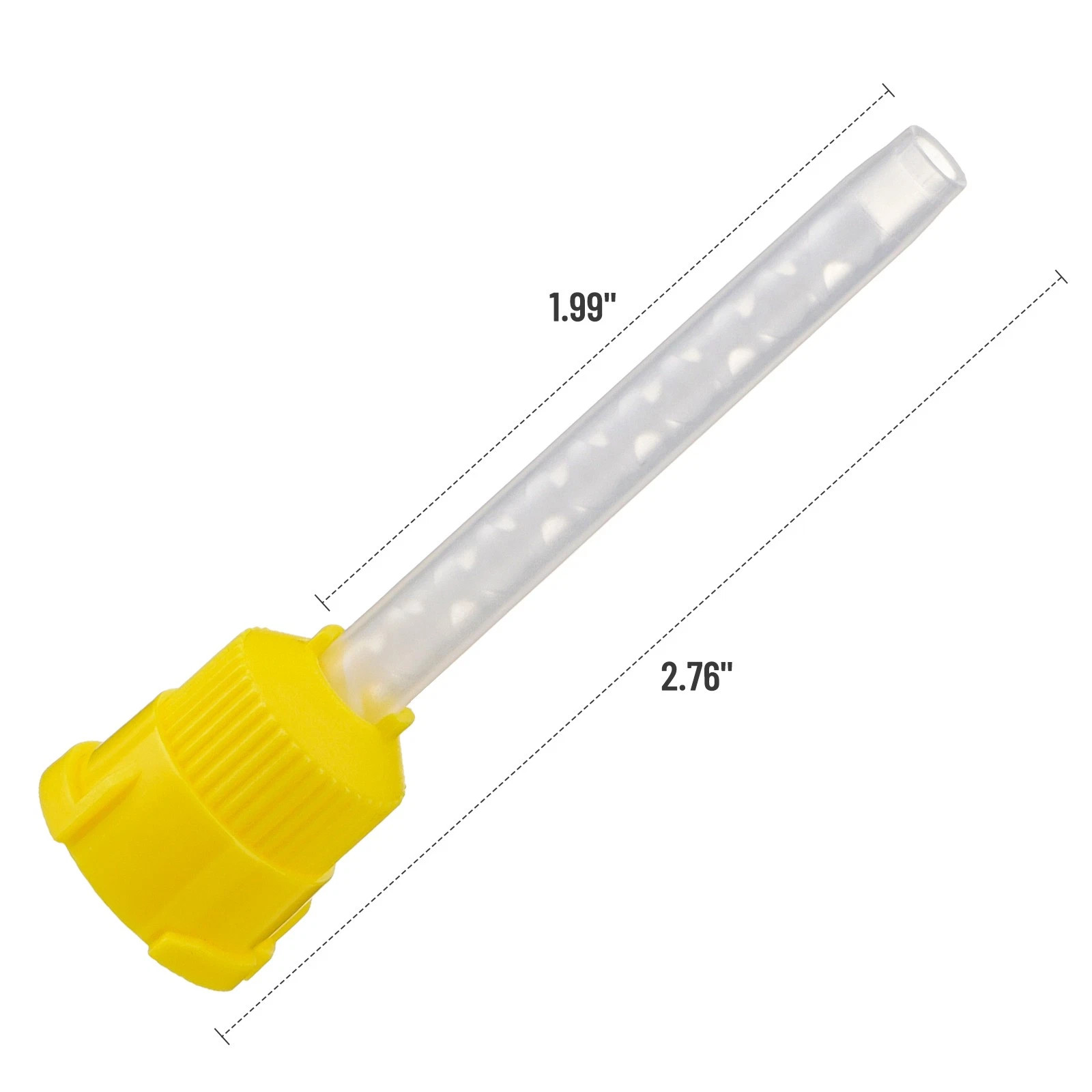 Yellow Dental Impression Mixing Tips 50Pcs (FDA)
