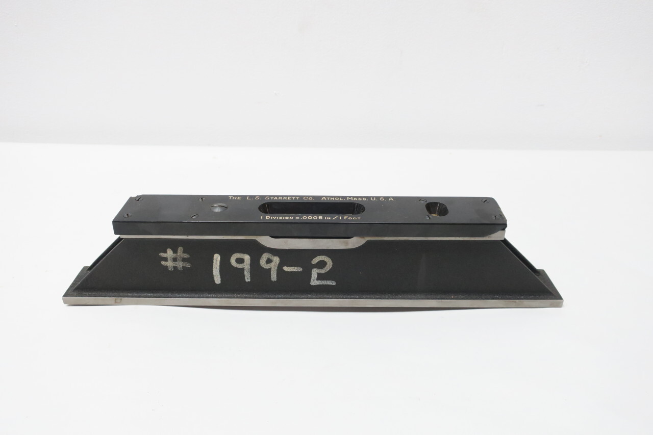 The L.s. Starrett Co 199 Precision Level 15in
