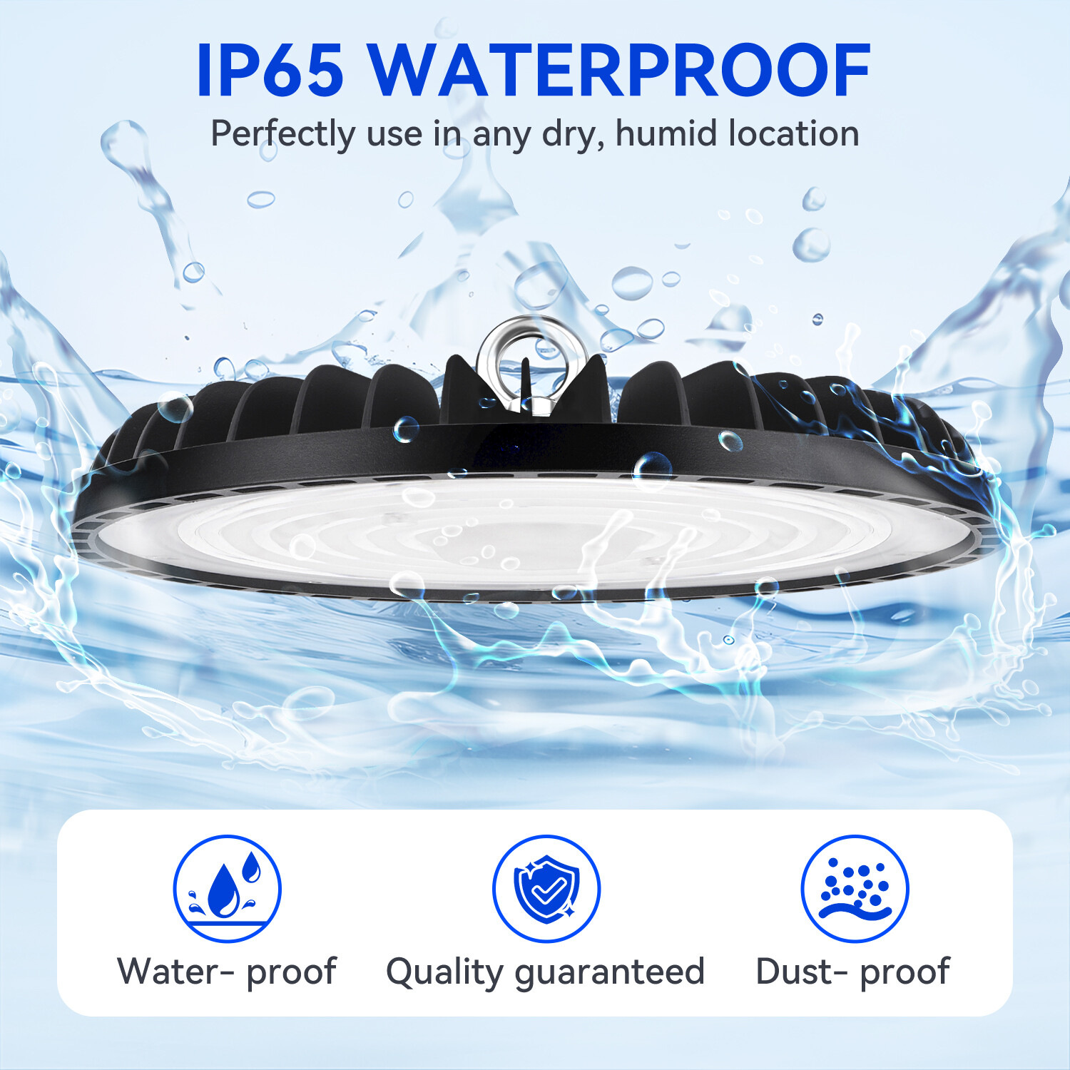 12 Pack 200W UFO Led High Bay Light Factory Warehouse Commercial Light Fixtures