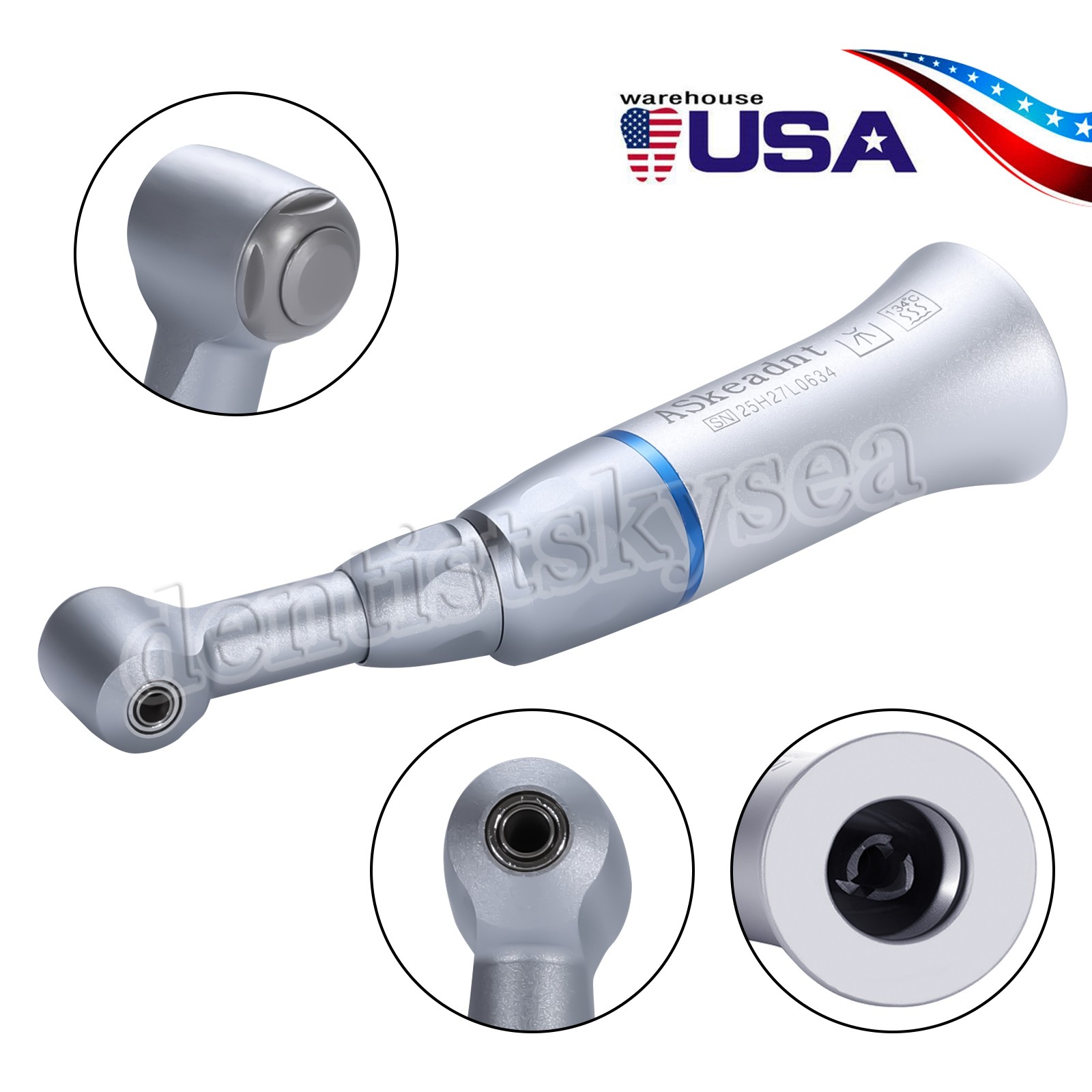 NSK FX205 Style Dental Contra Angle Low Speed Handpiece External Water Spray SP