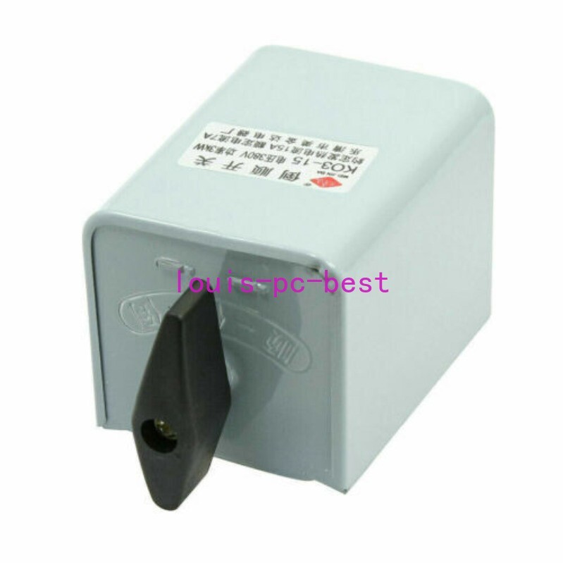 Fit for Bridgeport Milling Machine Part Forward Reversing Drum Switch 15-60Amp