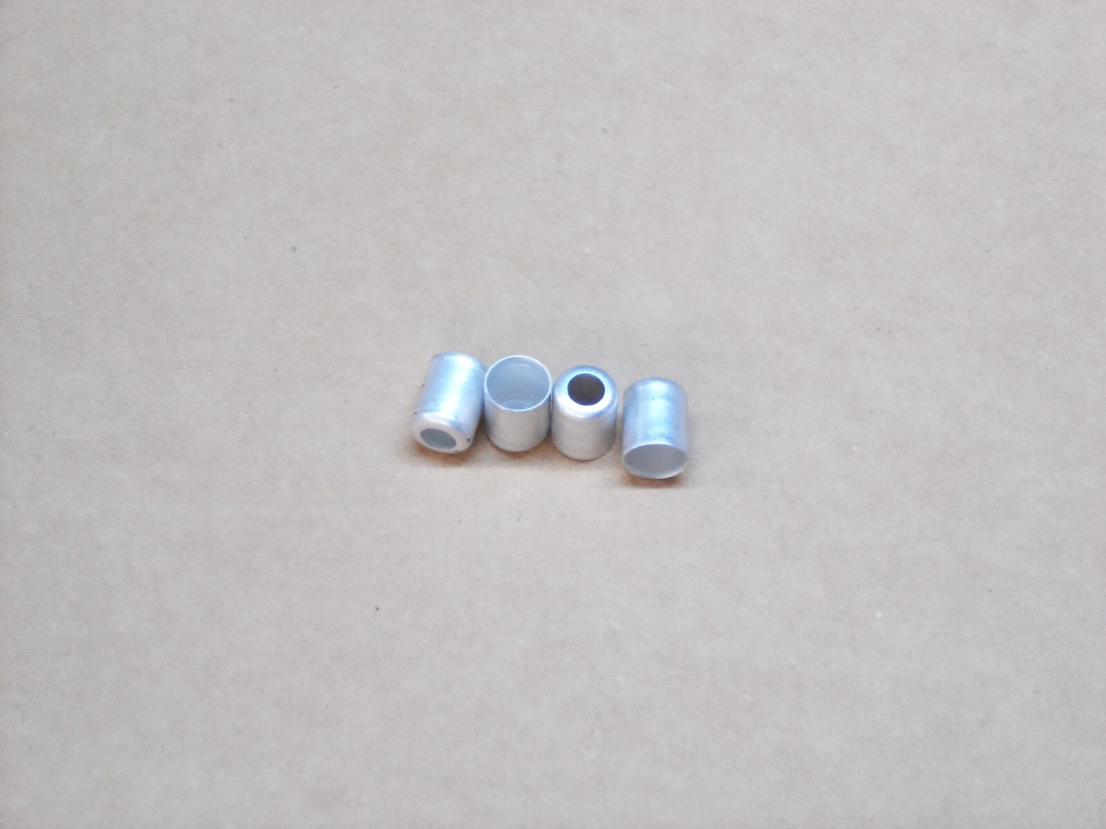 0.350″ ID X 1/2″ (0.500″) Length X 0.220″ Hole X 0.025″ Thick Aluminum Ferrule