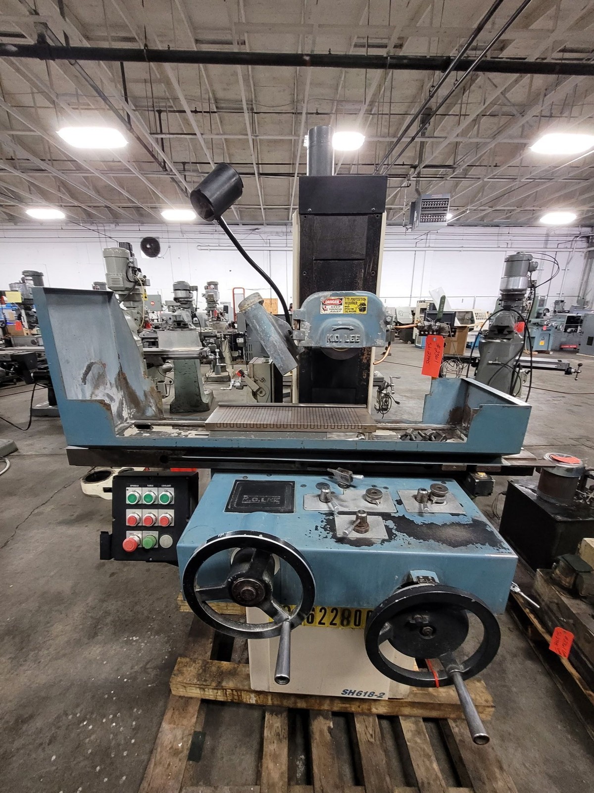 6″ x 18″ K.O. Lee Hydraulic Surface Grinder