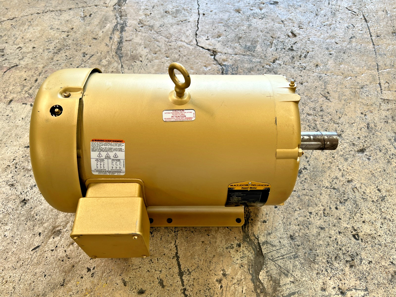 BALDOR SUPER-E MOTOR EM3708T 5HP, 230/460V, 60HZ, 1165RPM, NIB! MAKE OFFER!!