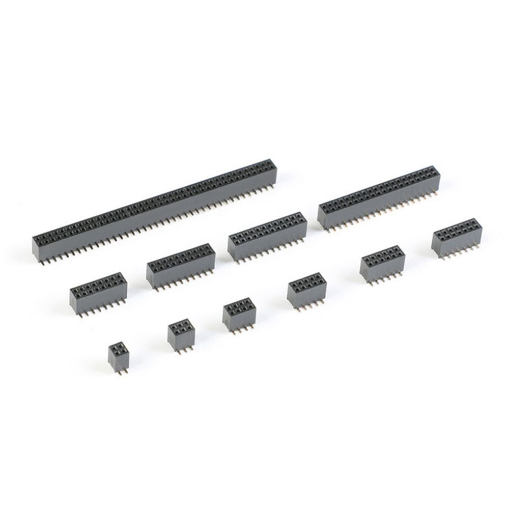 Pin Header Connector 1.27mm Female Socket&Male SMD SMT 2X2/3/4/5/6/7/8/10/20/40P