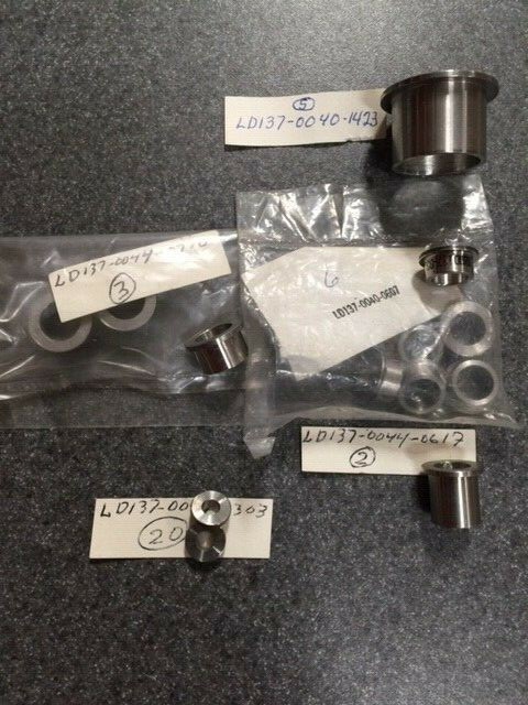 Bushings LD137-00 Series Various Sizes Aerospace/Racing Some Flanged 17-4PH 13-8