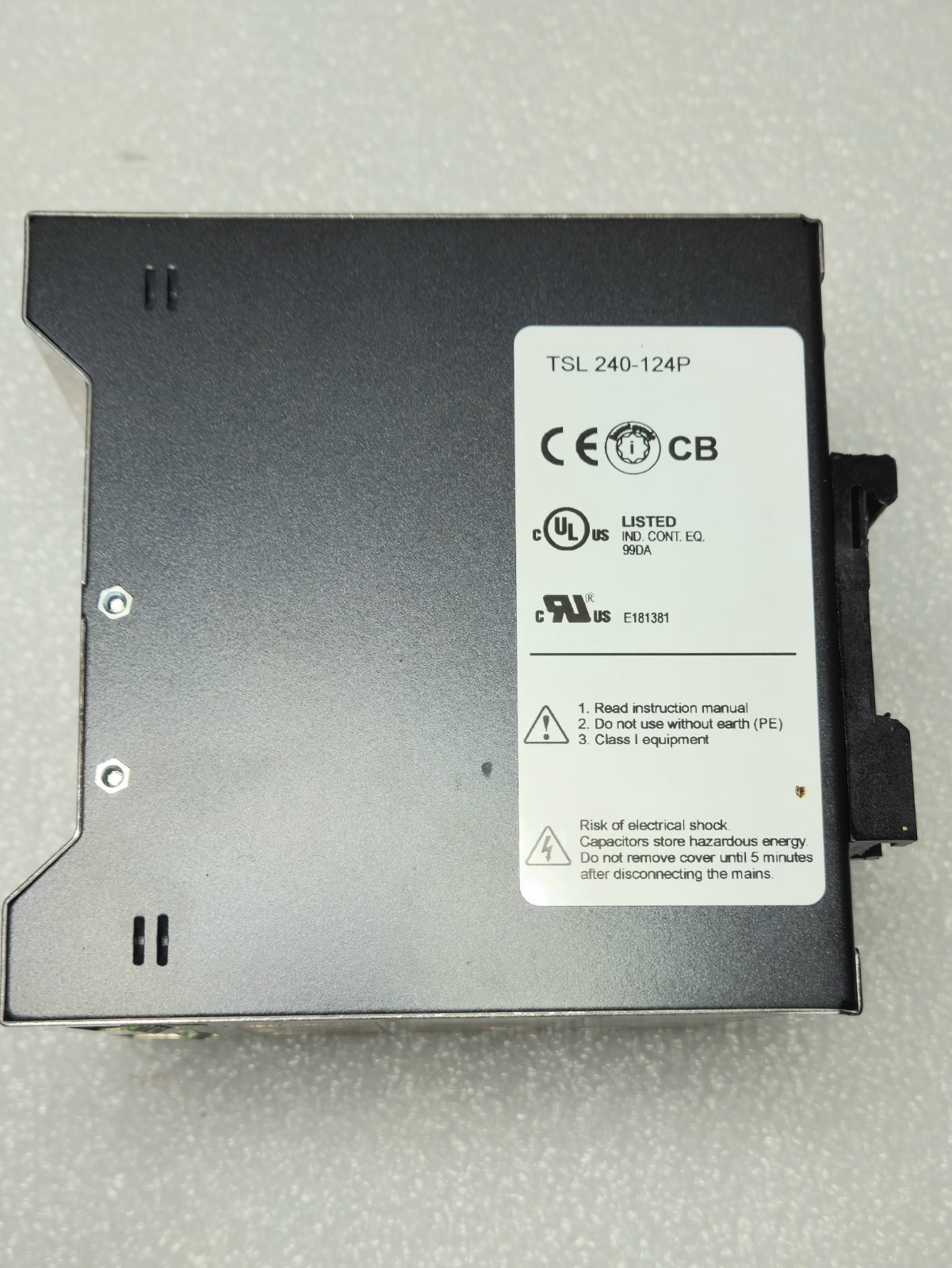 Traco Power TSL 240-124P Industrial Power Supply (In-120/220 Vac-out 24 VDC/10 A