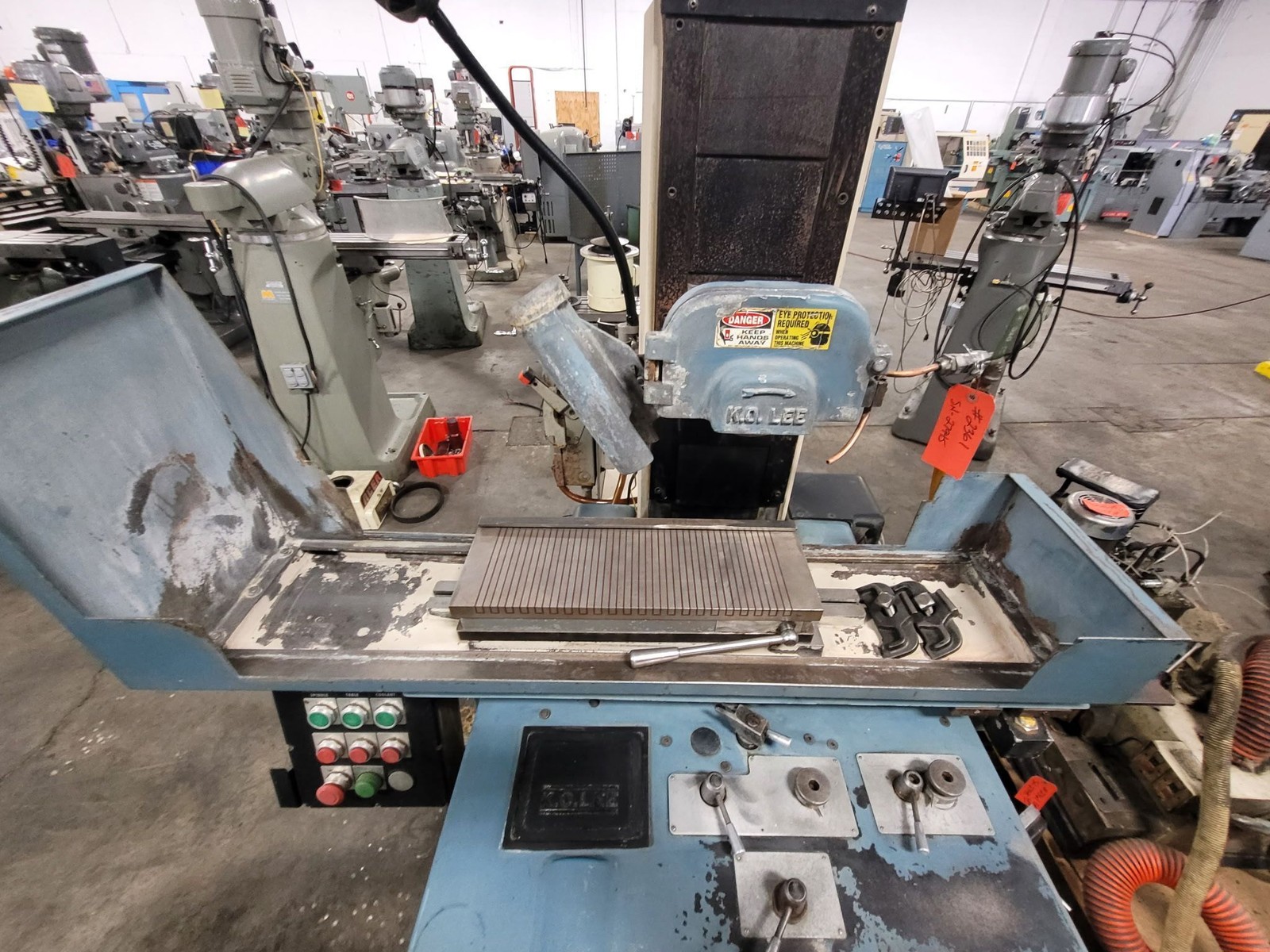 6″ x 18″ K.O. Lee Hydraulic Surface Grinder