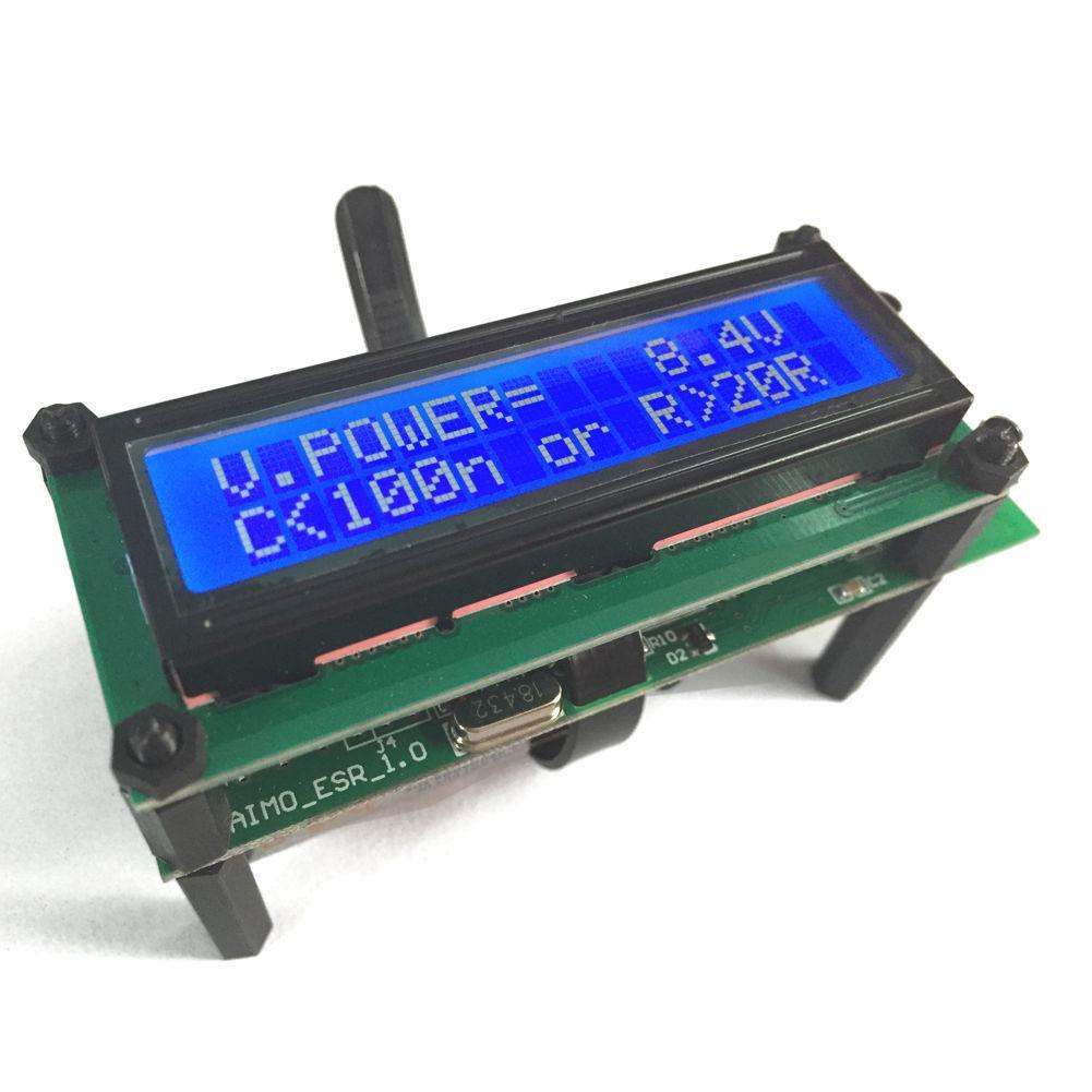 2PCS ESR01 Digital AutoRange Capacitance Equivalent Resistance ESR LCR Meter