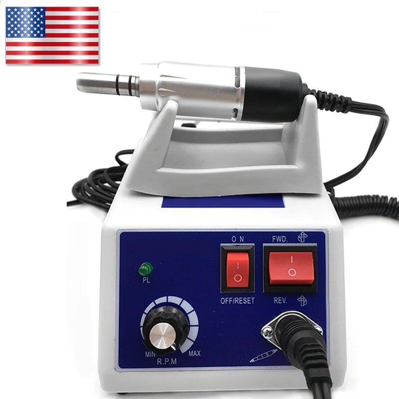 Dental Lab Marathon III Micromotor Polisher N3 /+35K RPM Electric Handpiece /Bur