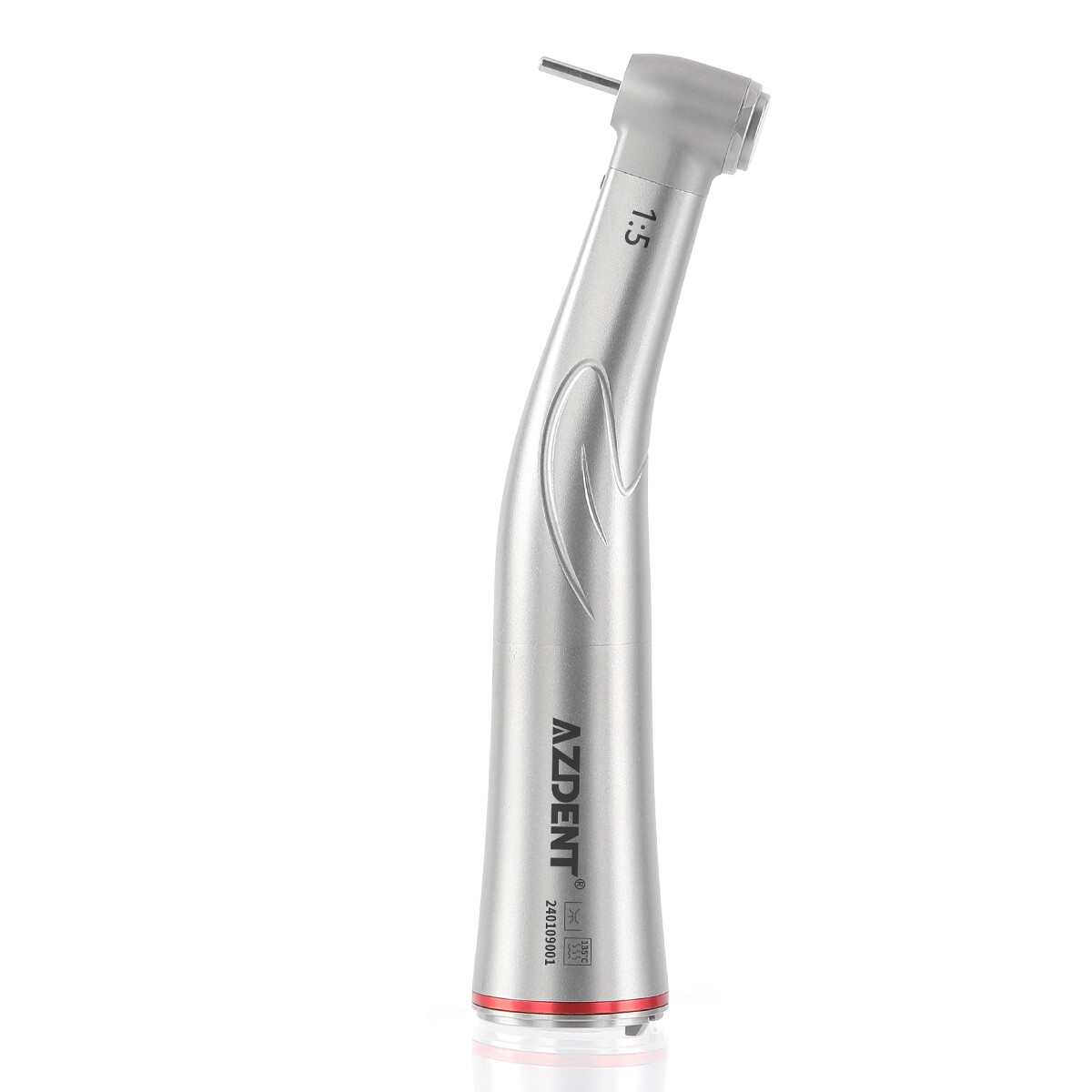 Dental 1:5 Fiber Optic LED Increase Contra Angle Handpiece Fit Electric Motor