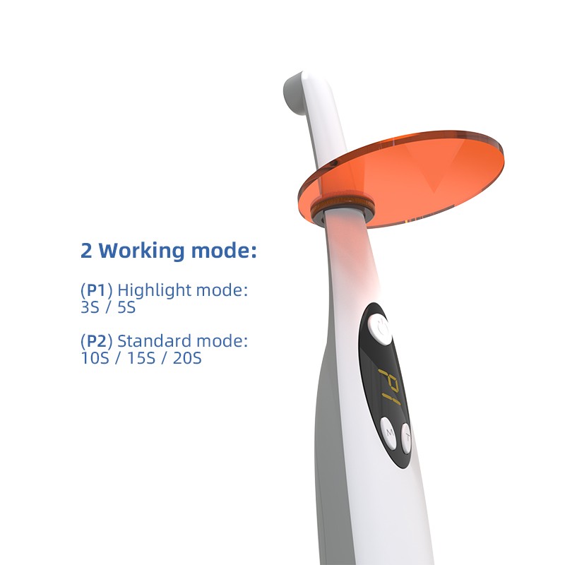 Dental LED Curing Lamp Dental Photopolymerizer Laser Composite Resin Cure Light