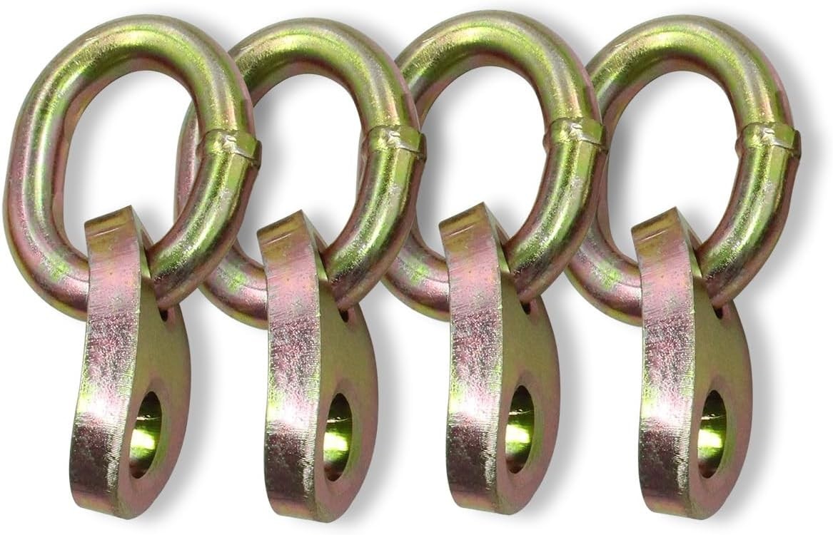 Lifting Bracket Kit, 5,500 Lb Capacity, 4 Pieces for Load Levelers and Slings