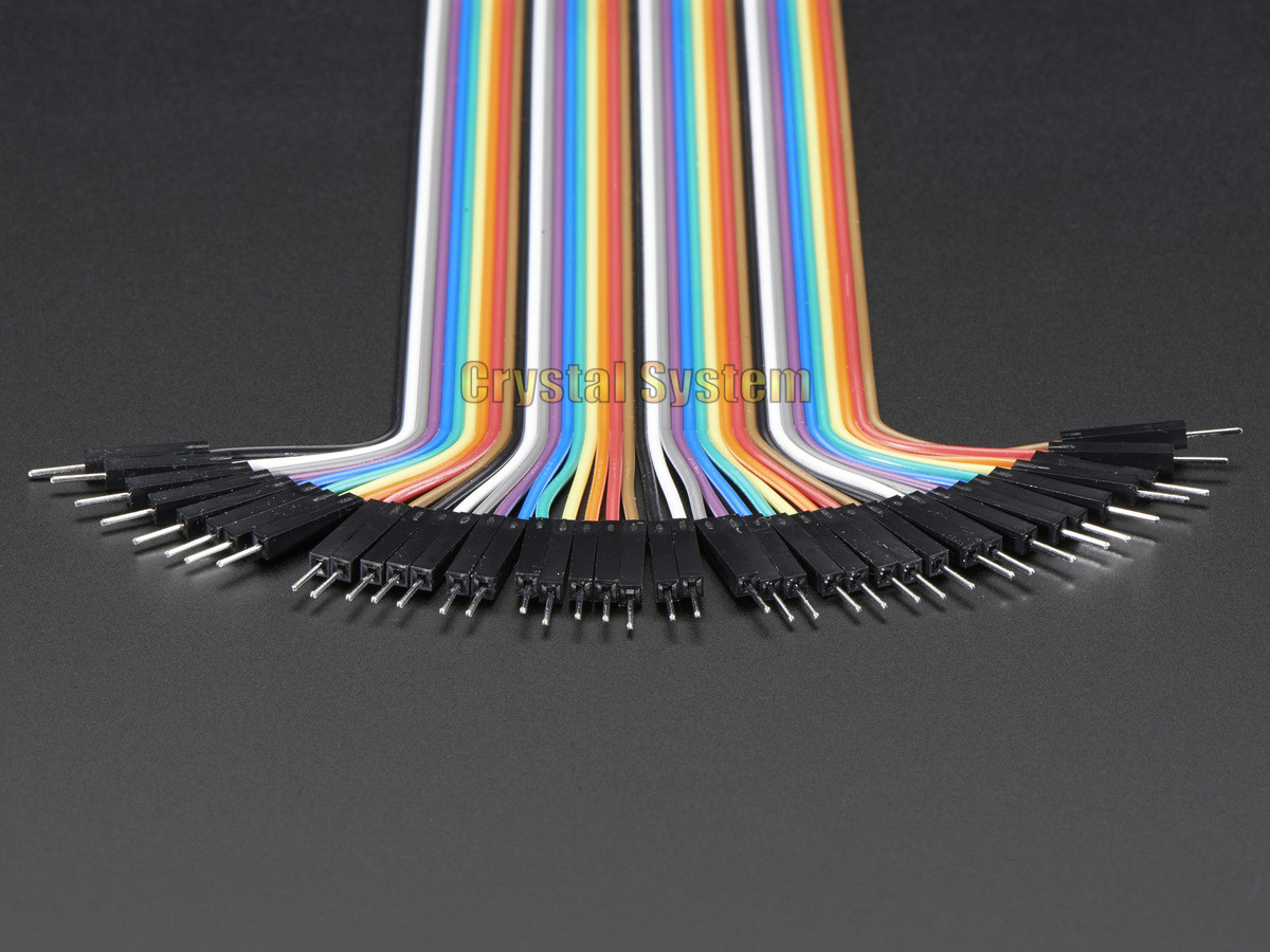 Dupont Cable Jumper Wire 10 20 30 cm F-M F-F M-M For Breadboard Arduino USA