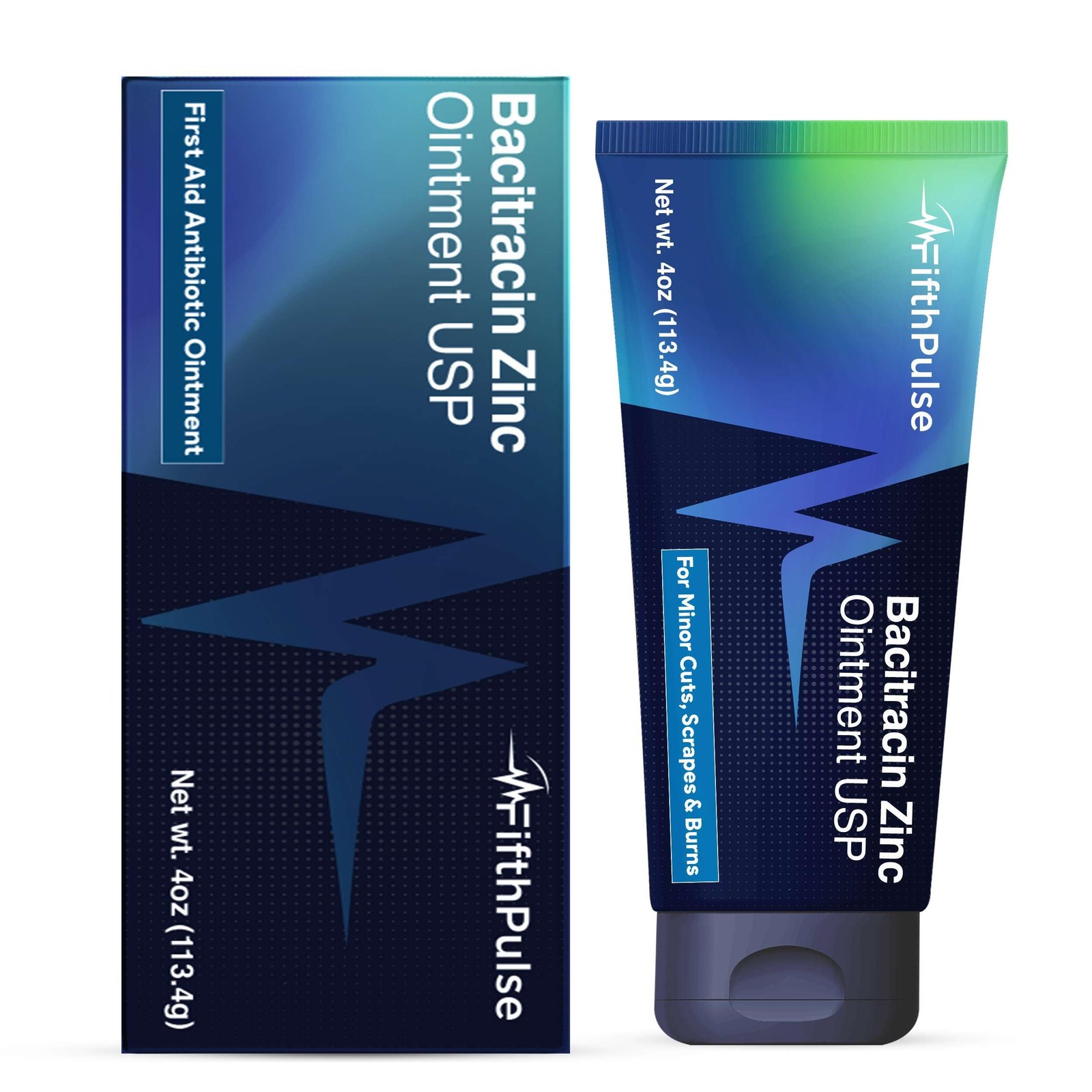 Bacitracin Antibiotic Ointment with Zinc, 4oz – First Aid 4 Ounce