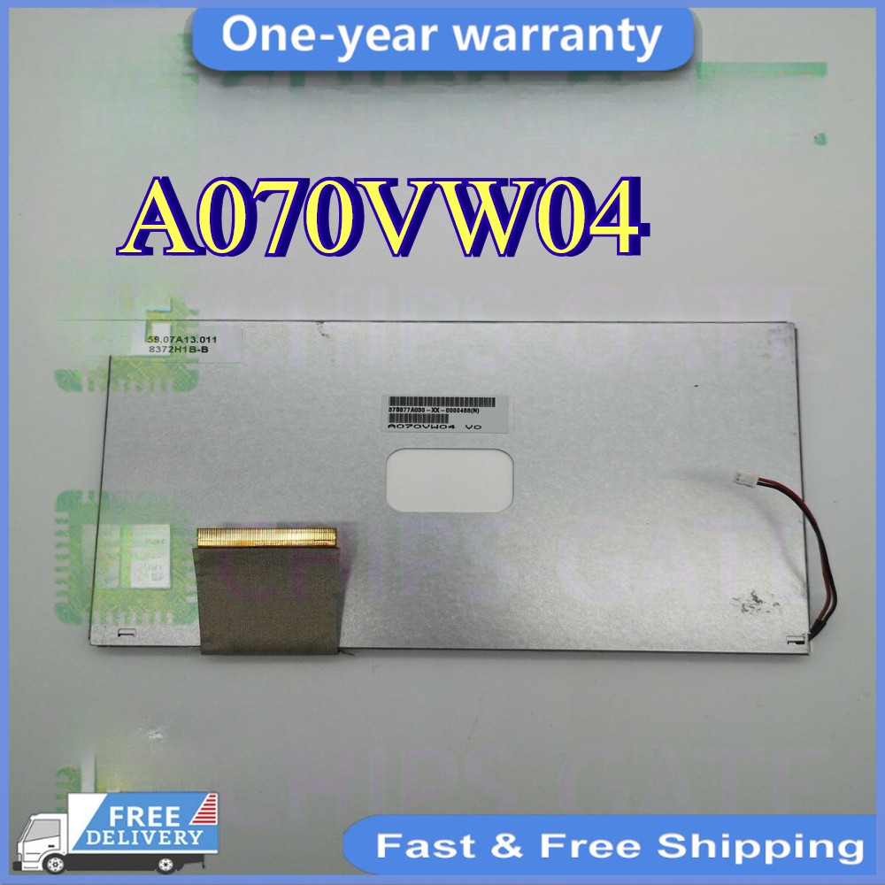 A070VW04 1PCS New AUO 7″ V.0 V2 V3 V4 800*480 a-Si TFT-LCD Good quality