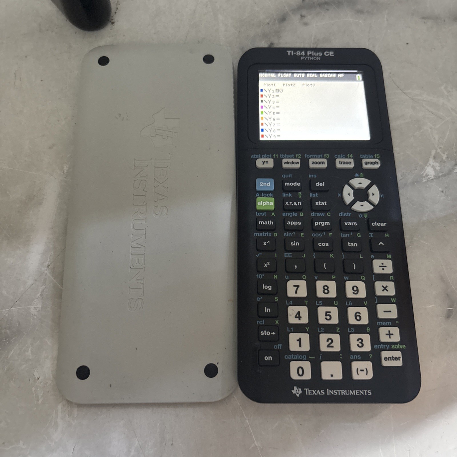 Texas Instruments TI-84 Plus CE Python Red Graphing Calculator Tested & Working