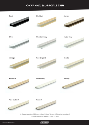 6.5m L Stair Trims